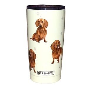 Nwot Dachshund Stainless Steel 20 oz Tumbler with Lid